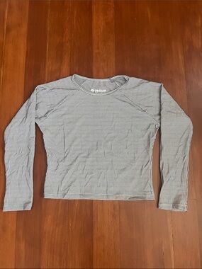Mollusk Women’s Rash Guard Top Black/white medium